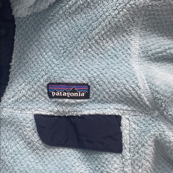 Patagonia Womens Light Blue XS Fleece Pullover - Picture 2 of 4